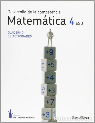 Libros: Desarrollo de la competencia Matem&aacute;tica 4 ESO- 9788429454949