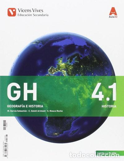 B&uuml;cher: GH 4 (4.1-4.2) Castilla y Le&oacute;n Historia Aula 3D- 9788468235561