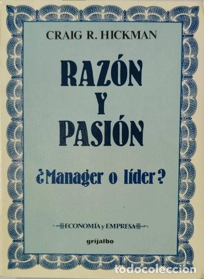 Libri di seconda mano: Raz&oacute;n y pasi&oacute;n, &iquest;Manager o l&iacute;der?- 9788425323287