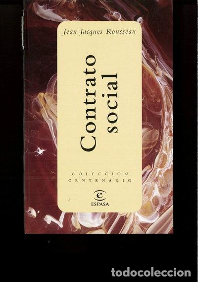 B&uuml;cher: Contrato social- 9788423987160