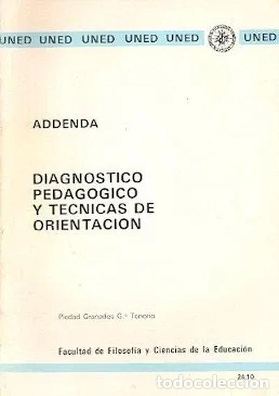 Libros: Diagn&oacute;stico Pedag&oacute;gico y T&eacute;cnicas de Orientaci&oacute;n- 9788436236897