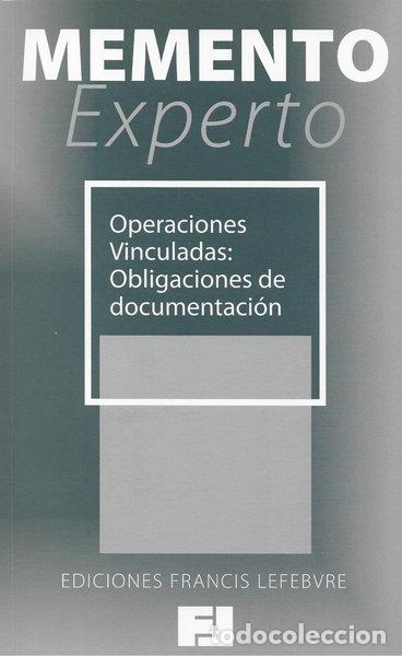 books: Memento Experto Operaciones Vinculadas- 9788492612437