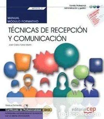Libros: T&eacute;cnicas de recepci&oacute;n y comunicaci&oacute;n- 9788418060267