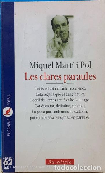 Libri di seconda mano: Les clares paraules- 9788429742466