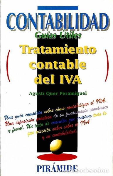 Libri di seconda mano: Tratamiento contable del IVA- 9788436810363