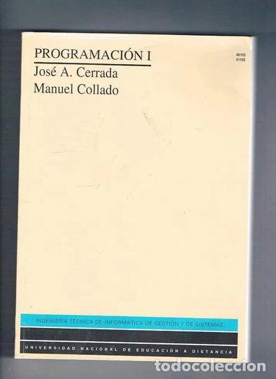 Livros em segunda m&atilde;o: Programaci&oacute;n I- 9788436229226