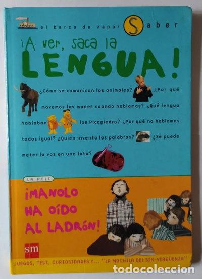 Livros em segunda m&atilde;o: A ver, saca la lengua!- 9788434871656