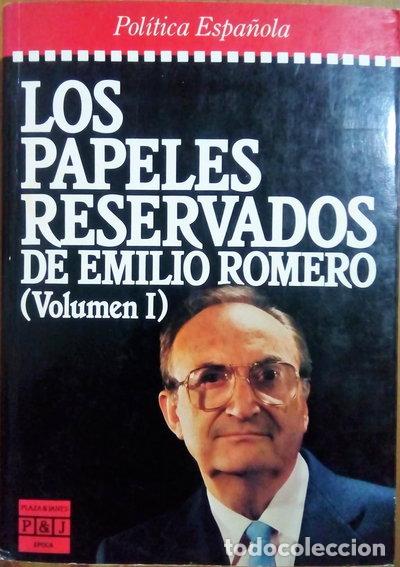 Libros: Los papeles reservados de Emilio Romero- 9788401332968