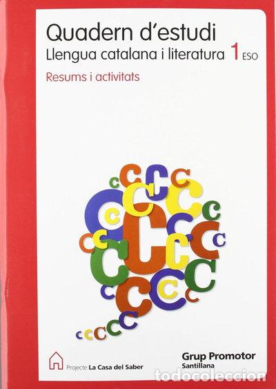 Libri di seconda mano: Quadern d'estudi Llengua catalana i literatura 1 ESO- 9788479185817