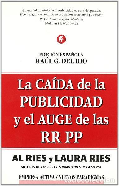 Livros em segunda m&atilde;o: La ca&iacute;da de la publicidad y el auge de las RR.PP- 9788495787354