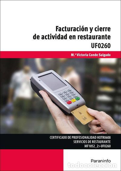 B&uuml;cher: Facturaci&oacute;n y cierre de actividad en restaurante- 9788428340687