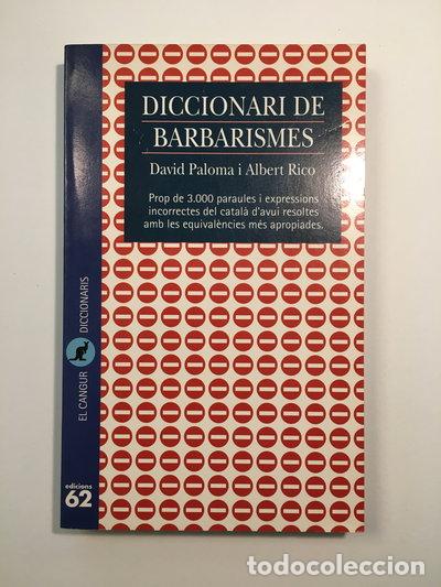 books: Diccionari de barbarismes- 9788429742527