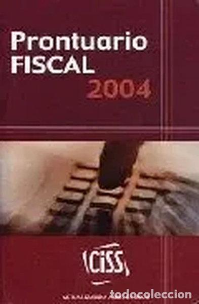 Libros: Prontuario fiscal 2004- 9788482354606