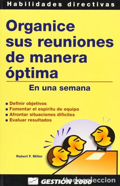 B&uuml;cher: Organice sus reuniones de manera &oacute;ptima- 9788480884334