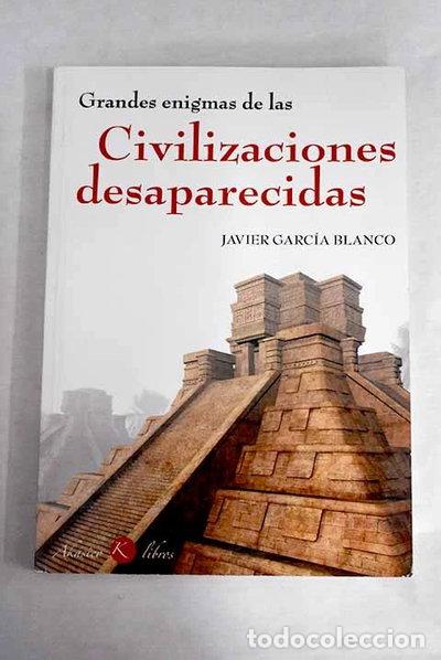 books: Grandes enigmas de las civilizaciones desaparecidas- 9788488337436