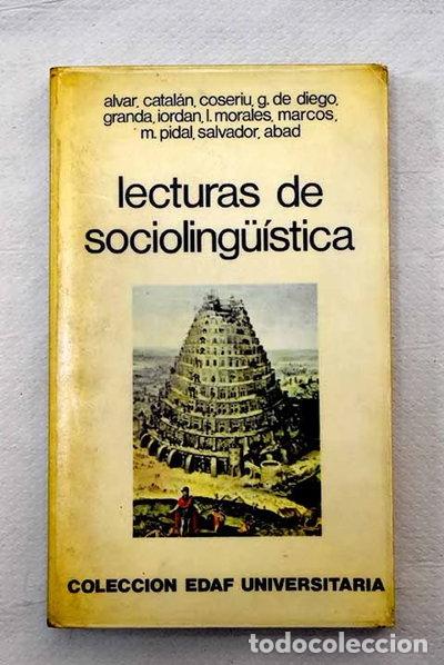 Libros: Lecturas de socioling&uuml;&iacute;stica- 9788471665546