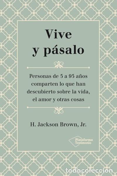 B&uuml;cher: Vive y p&aacute;salo- 9788417622879