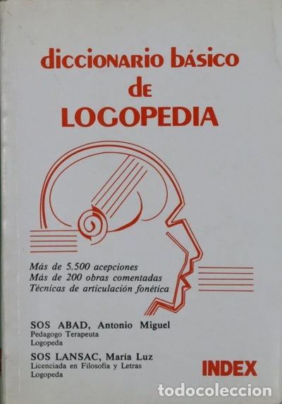 books: Diccionario b&aacute;sico de logopedia- 9788470872839