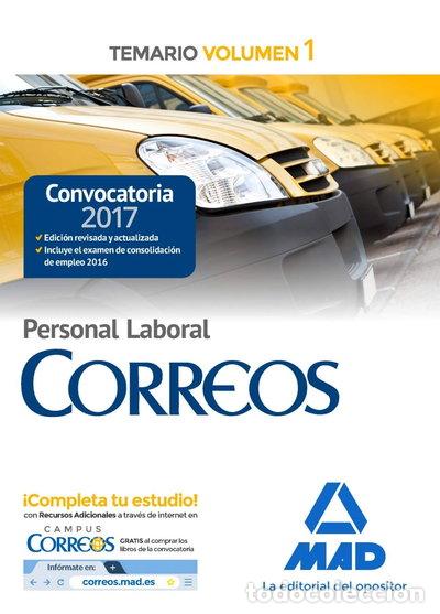 Livres: Personal Laboral de Correos y Tel&eacute;grafos. Temario Volumen 1- 9788414205396