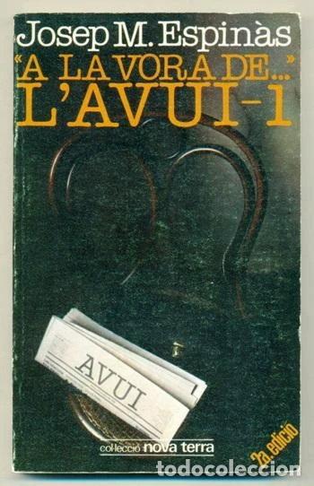 Libros: A la vora de ... L'Avui- 9788428006132
