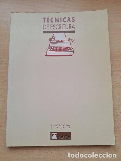 Libros: T&eacute;cnicas de Escritura- 9788430733101
