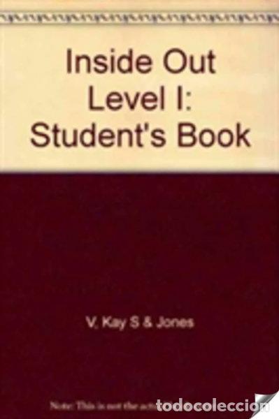 Libri di seconda mano: Inside Out Level I: Student's Book- 9781405014359