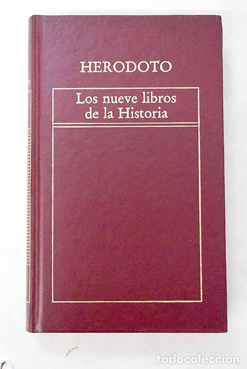 Livros em segunda m&atilde;o: Los nueve libros de la historia.- Her&oacute;doto