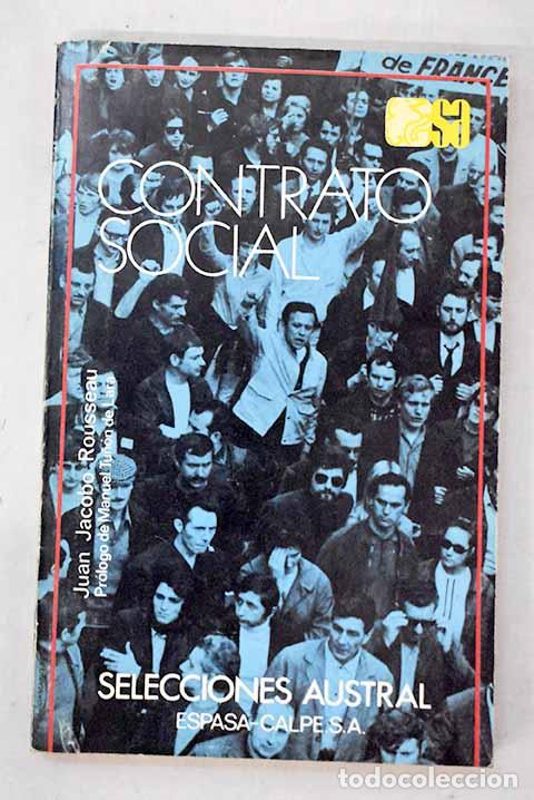 Libros: El contrato social: Rousseau, Jean-Jacques.- Rousseau, Jean-Jacques