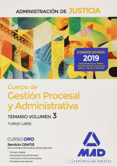 Livres: Cuerpo de Gesti&oacute;n Procesal y Administrativa de la Administraci&oacute;n de Justicia....- 9788414227558