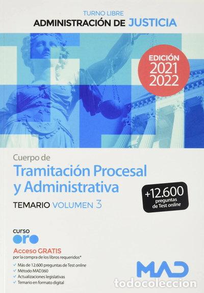 Livres: Cuerpo de Tramitaci&oacute;n Procesal y Administrativa. Temario Volumen 3- 9788414251492