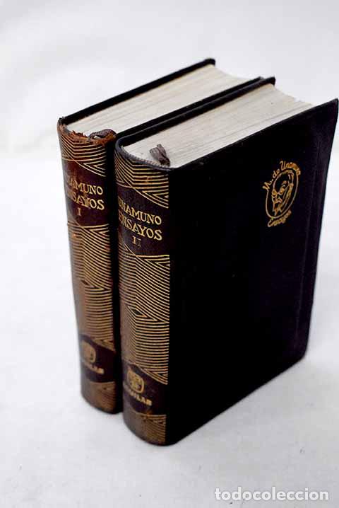 Libros: Ensayos: Unamuno, Miguel de.- Unamuno, Miguel de