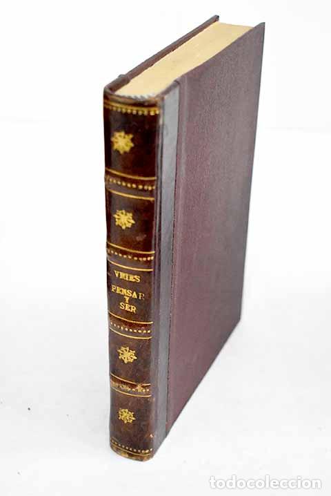 Libros: Pensar y ser: Vries, Joseph de.- Vries, Joseph de