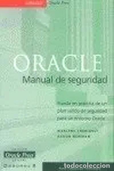 books: Oracle. Manual de seguridad- 9788448136468
