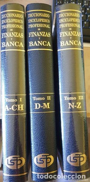 Libri di seconda mano: Diccionario enciclop&eacute;dico profesional de finanzas y banca- 9788485748471