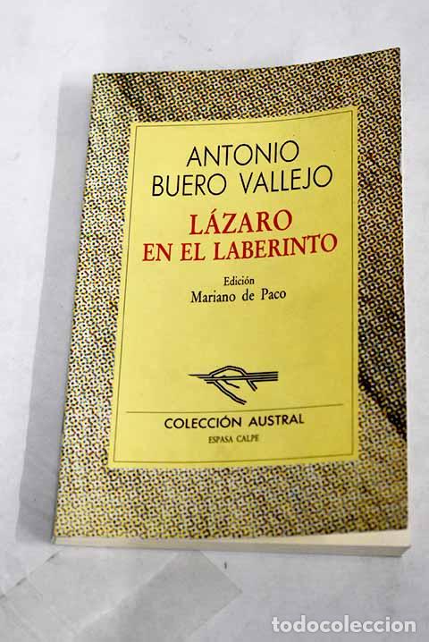 B&uuml;cher: L&aacute;zaro en el laberinto.- Buero Vallejo, Antonio