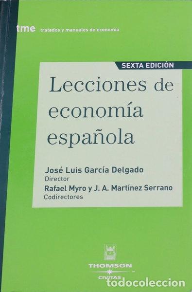 books: Lecciones de econom&iacute;a espa&ntilde;ola- 9788447020508