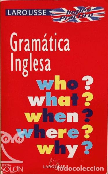 Libros: Gram&aacute;tica Inglesa- 9788480161732