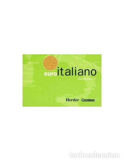Libros: Euroitaliano Vocabulario 3- 9788425422140