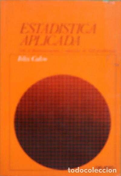 Livres: Estad&iacute;stica Aplicada- 9788423404001