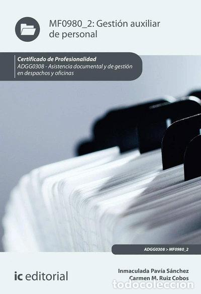 B&uuml;cher: Gesti&oacute;n auxiliar de personal. ADGG0308- 9788491984184