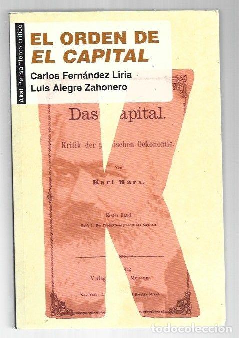 Livres: ORDEN DE EL CAPITAL - EL - FERNANDEZ LIRIA, CARLOS Y LUIS ALEGRE ZAHONERO