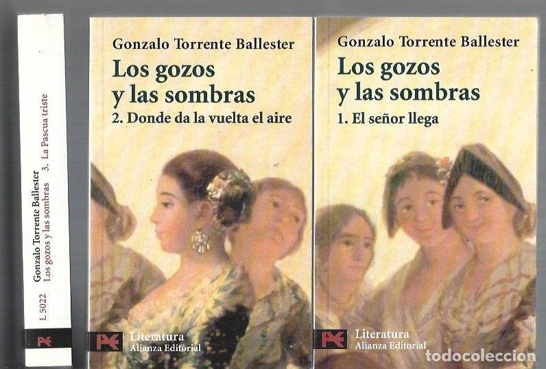 Livros em segunda m&atilde;o: GOZOS Y LAS SOMBRAS - LOS (3 TOMOS) - TORRENTE BALLESTER, GONZALO