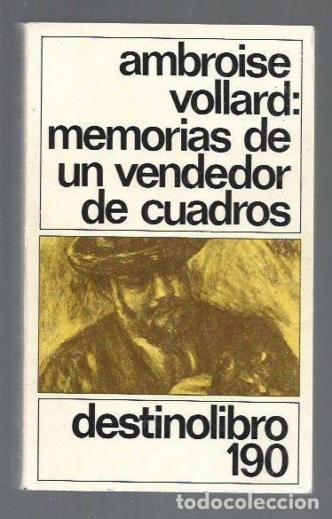 Libri di seconda mano: MEMORIAS DE UN VENDEDOR DE CUADROS - VOLLARD, AMBROISE