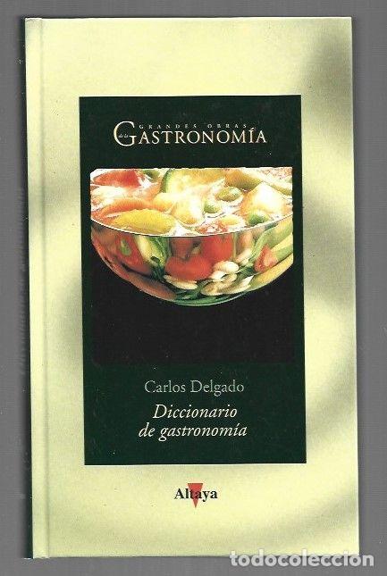 Libros: DICCIONARIO DE GASTRONOMIA - DELGADO, CARLOS