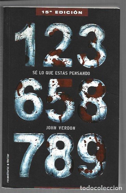 Libros: SE LO QUE ESTAS PENSANDO - VERDON, JOHN - Foto 1