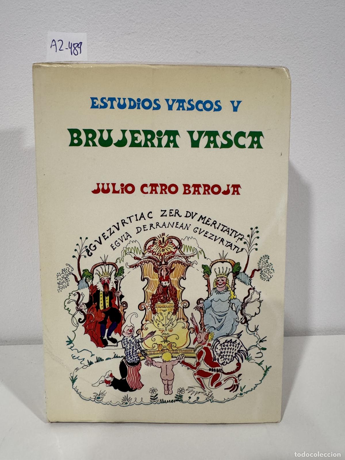 Libri di seconda mano: CARO BAROJA, Julio. - Brujer&iacute;a vasca