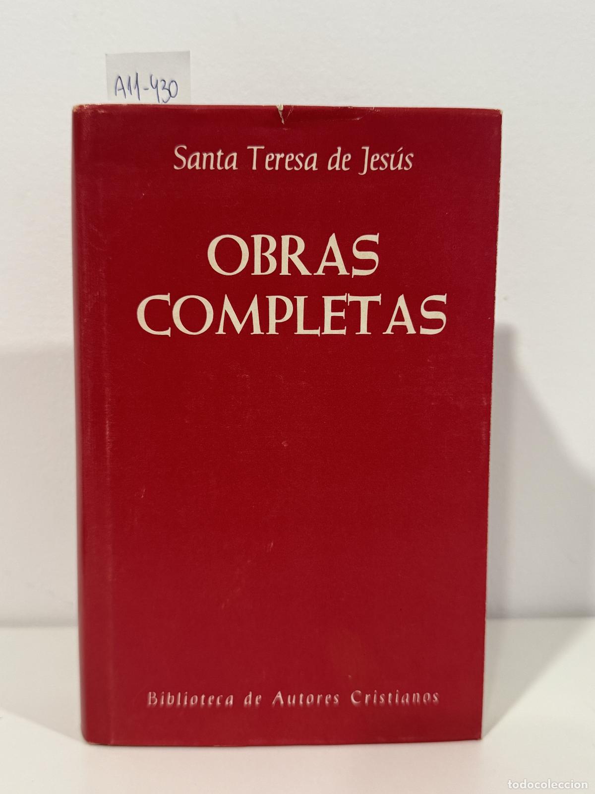 Libros: de JES&Uacute;S, Santa Teresa. - Obras Completas.