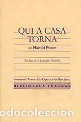 Libros: QUI A CASA TORNA - Pinter,Harold - Foto 1