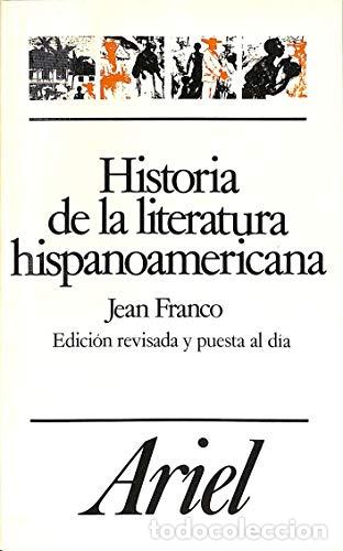 Livros em segunda m&atilde;o: HISTORIA DE LA LITERATURA HISPANOAMERICANA - Franco,Jean