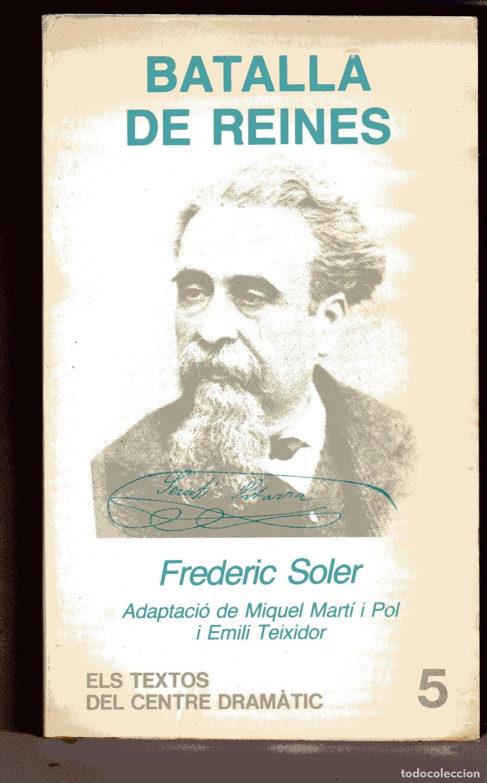 Libri di seconda mano: BATALLA DE REINES - Soler,Frederic